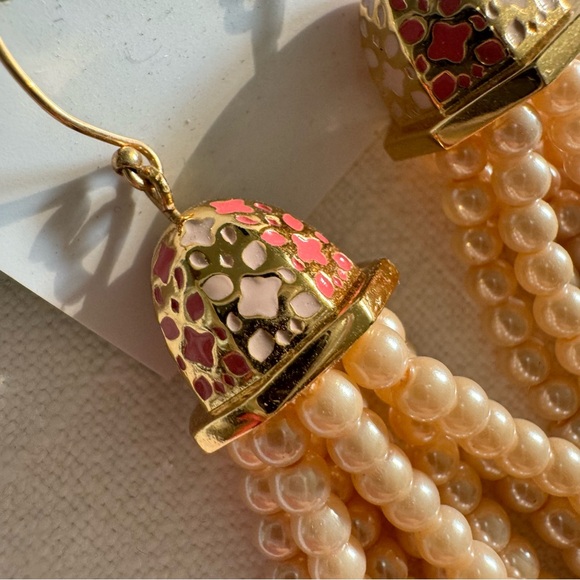 🌟NEW🌟Kate Spade Rambling Roses Lantern earrings - Picture 5 of 5